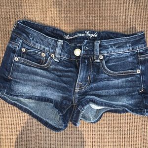 American Eagle Stretch Size 0 Denim Shorts